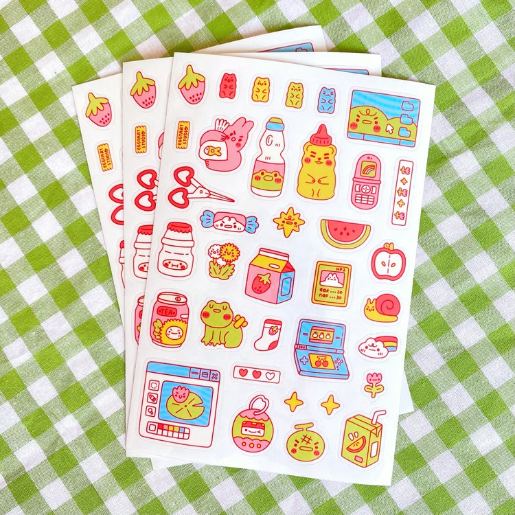 Childhood Sticker Sheet