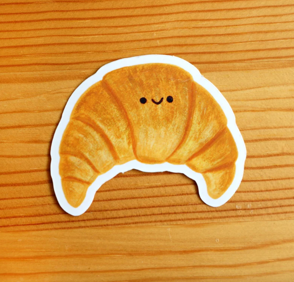 Croissant Sticker