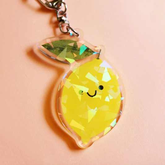 Lemon Keychain