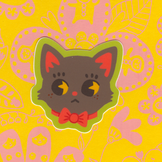 Bowtie Cat Sticker